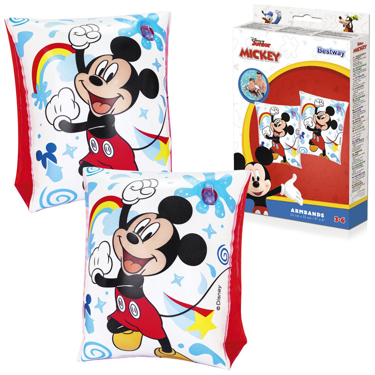 mamido Bestway plavecké rukávky Mickey Mouse 91002