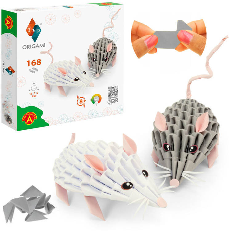 mamido Alexander kreativní sada 3D origami Myšky