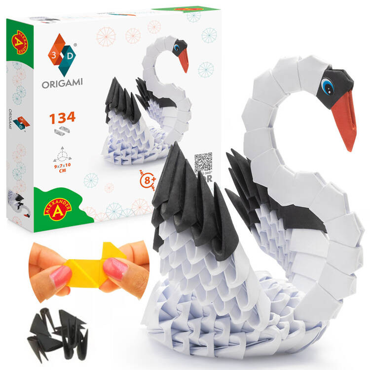 mamido Alexander Kreativní Origami 3D Labuť 2831