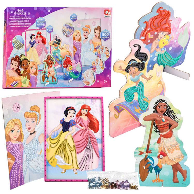 mamido Disney Princezny Kreativní Mozaika Diamantová