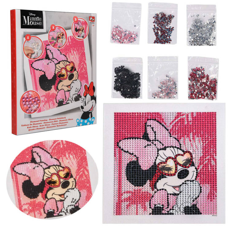 mamido Disney Diamantové malování Minnie Mouse