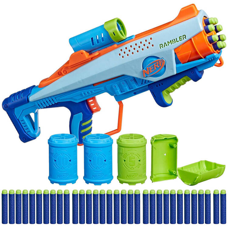 mamido Nerf blaster Elite JR Rookie sada blaster 32 nábojů terče