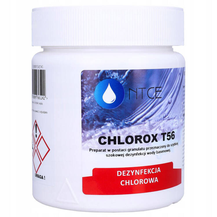 mamido Chlorox T56 granulát 0,5kg chemie do bazénu