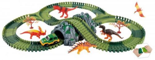 Alltoys Variabilní Dráha S Dinosaury A Tunelem 144 Dílů