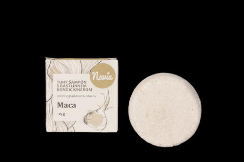 KVITOK Tuhý šampon s kondicionérem Maca 25 g