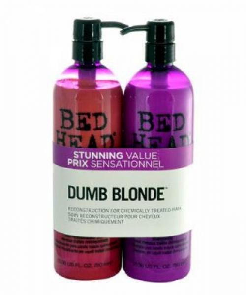 Tigi Bed Head Dumb Blonde Shampoo 1500ml 750ml Bed Head Dumb Blonde Shampoo + 750ml