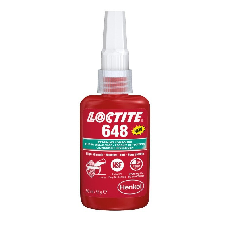 Lepidlo pro upevňování lícových válcových součástí, 50 ml - Loctite 638