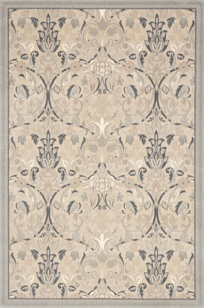 Béžový vlněný koberec 133x190 cm Archie beige – Agnella