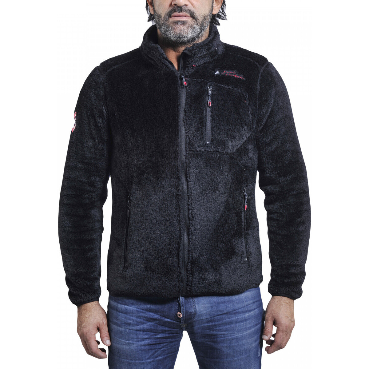 Peak Mountain  Blouson polaire homme CARIAN  Černá