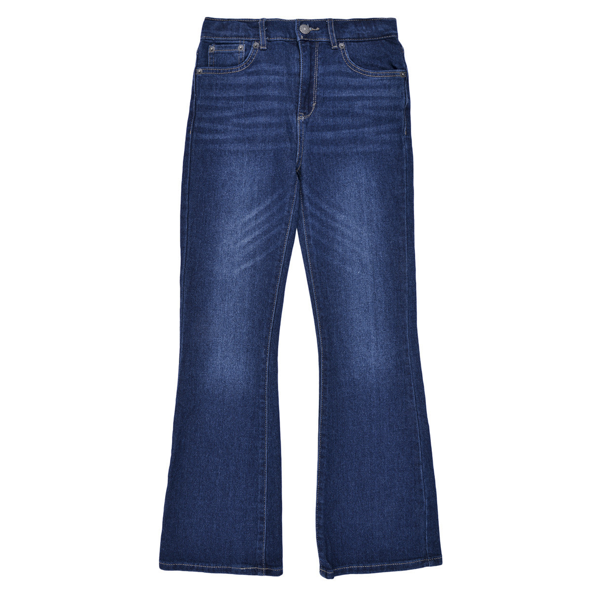 Levis  LVG 726 HIGH RISE FLARE JEAN  Modrá