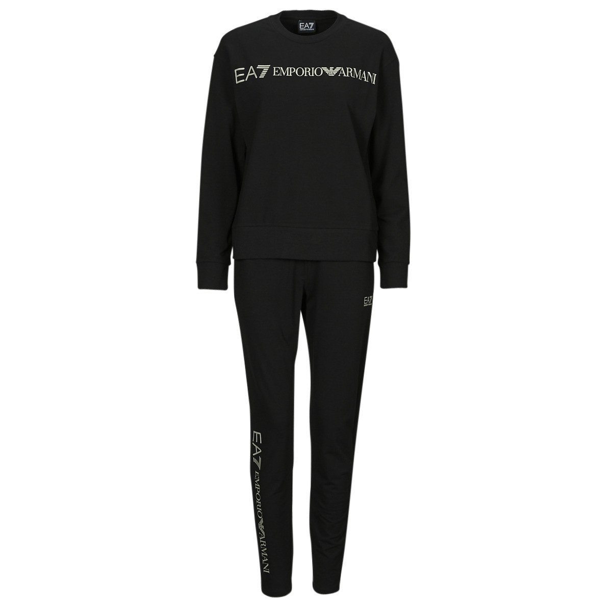 Emporio Armani EA7  TRACKSUIT 8NTV54  Černá