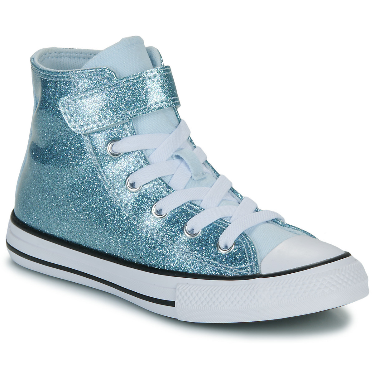 Converse  CHUCK TAYLOR ALL STAR COATED GLITTER EASY-ON  Modrá