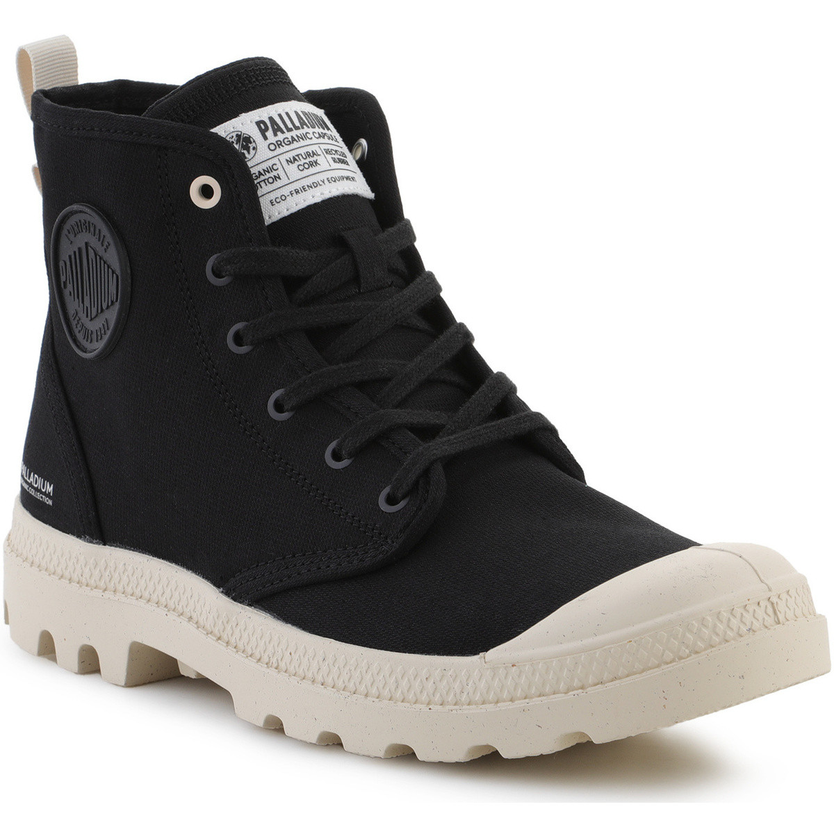 Palladium  Pampa Hi Zip Organ 79101-008-M Black  Černá