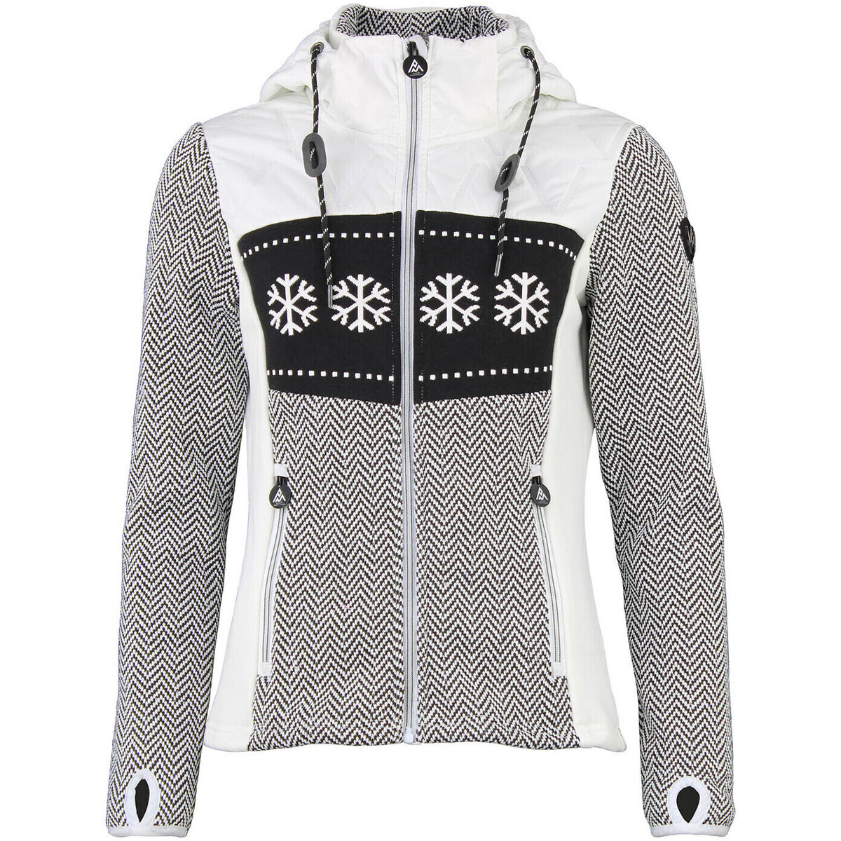 Peak Mountain  Blouson polaire femme ANIMO  Bílá