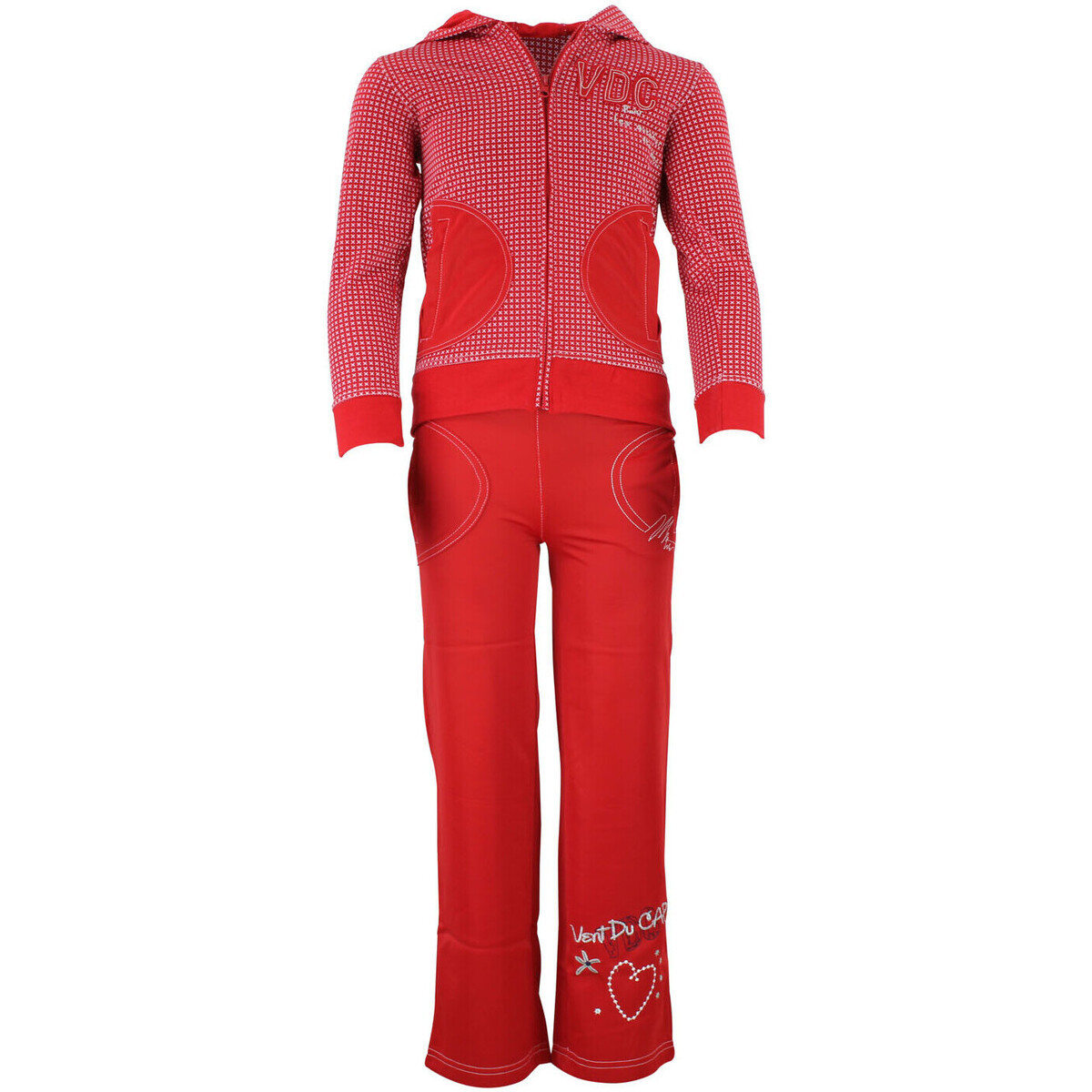 Miss Girly  Jogging fille FOIRAL  Červená