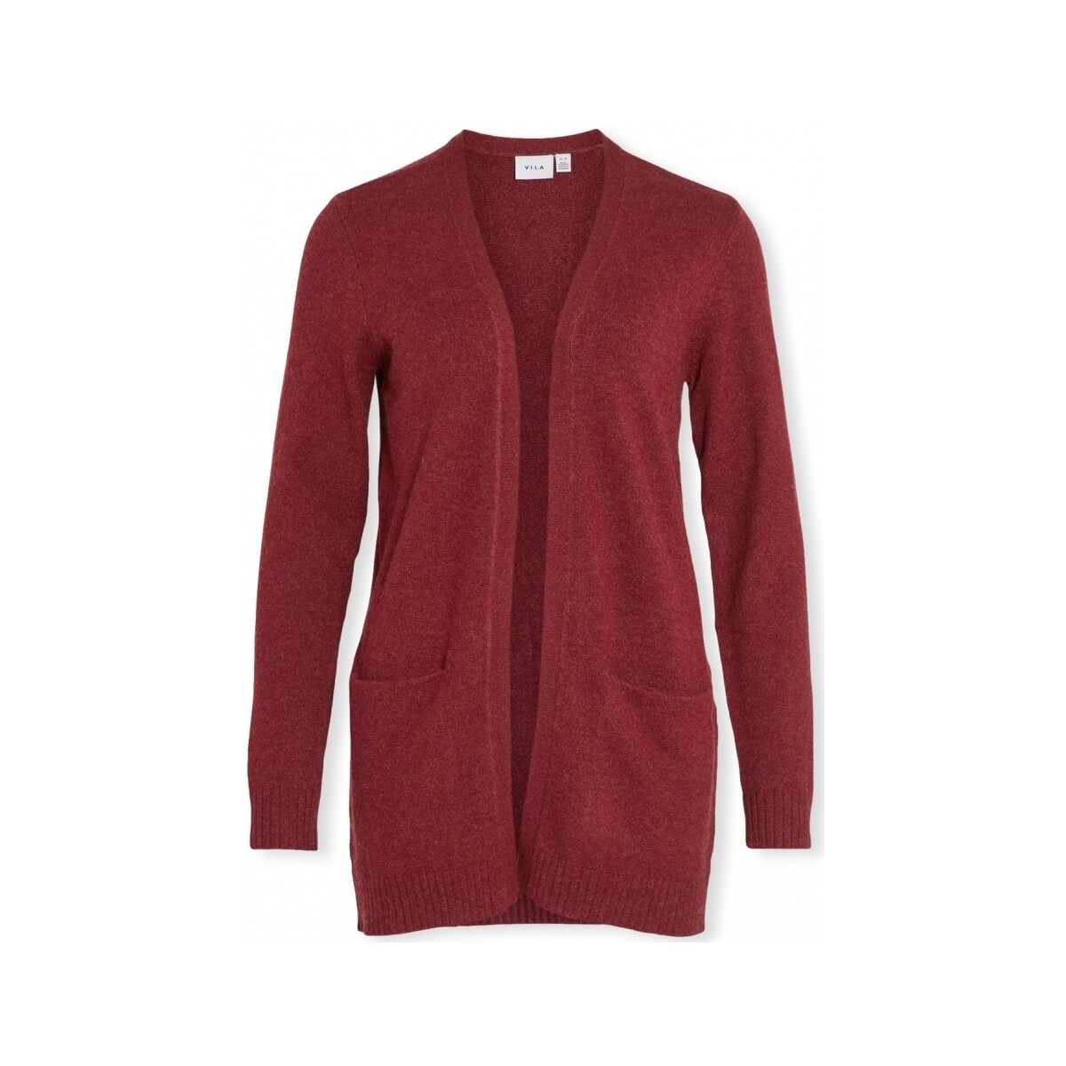 Vila  Noos Ril Cardigan - Cabernet  Červená