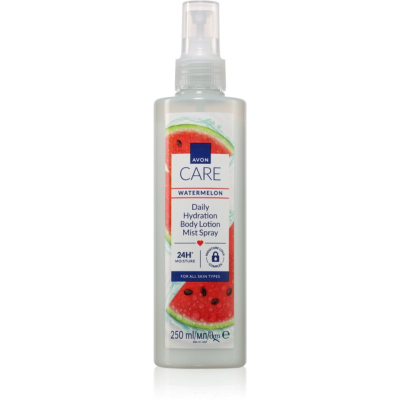 Avon Care Watermelon tělové mléko ve spreji s hydratačním účinkem 250 ml