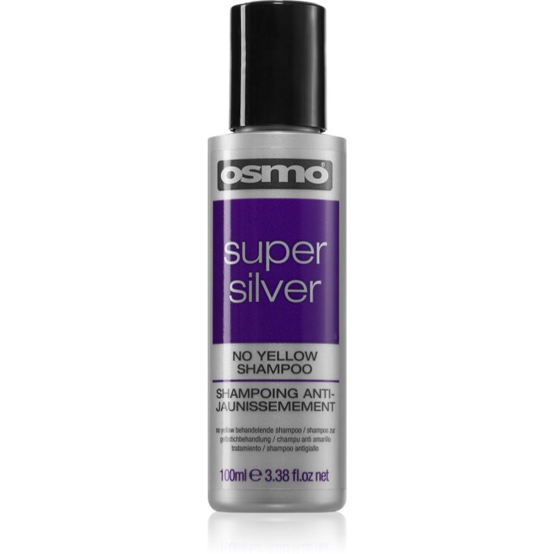 Osmo Super Silver stříbrný šampon neutralizující žluté tóny 100 ml