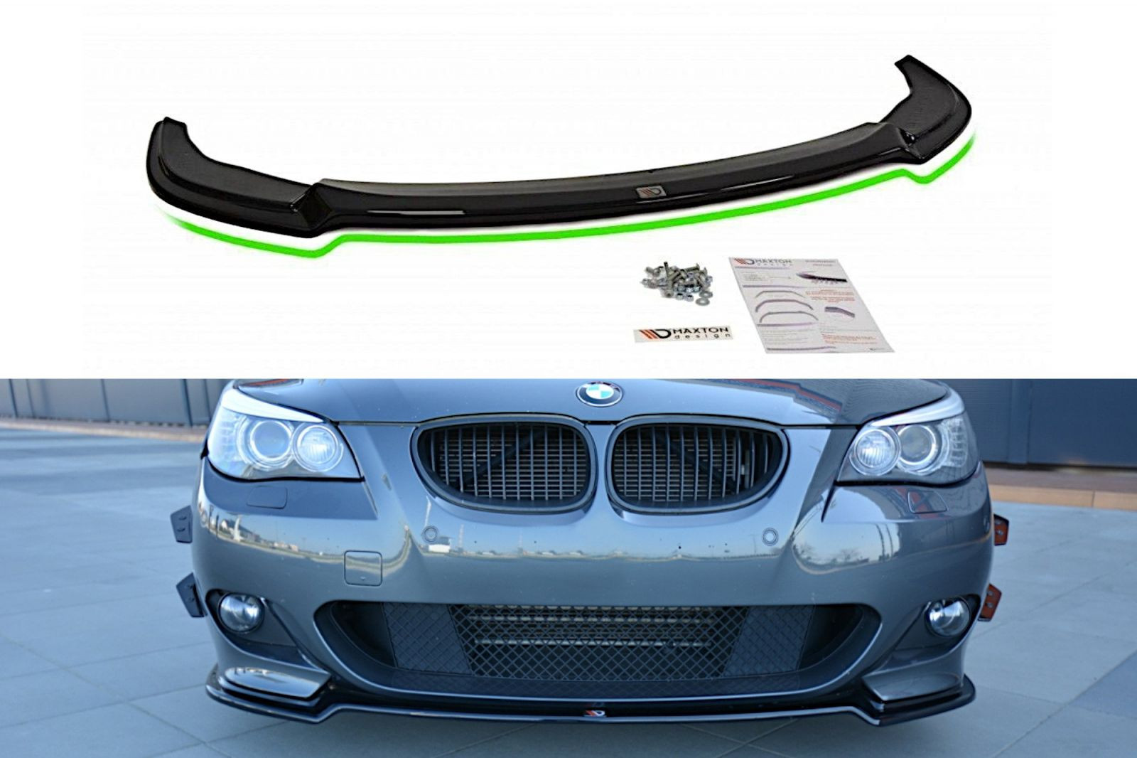 Maxtondesign Spoiler pod přední nárazník for BMW 5 E60/61 M-PACK
