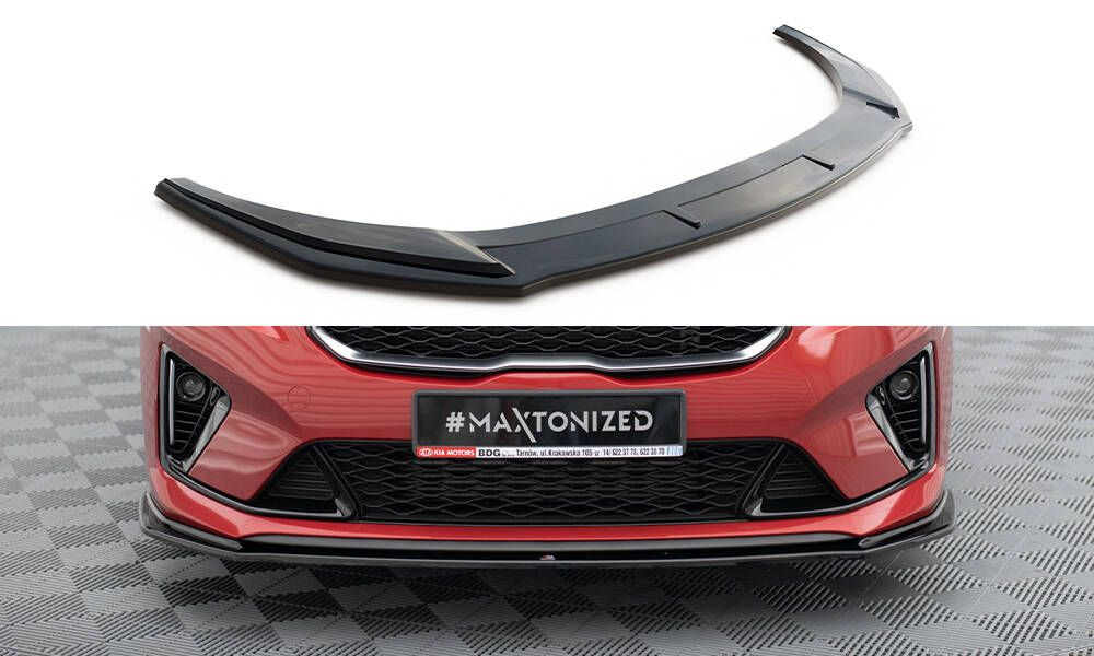 Maxtondesign Spoiler pod přední nárazník V.3 Kia Ceed GT / GT-Line Mk3 / Proceed Mk1