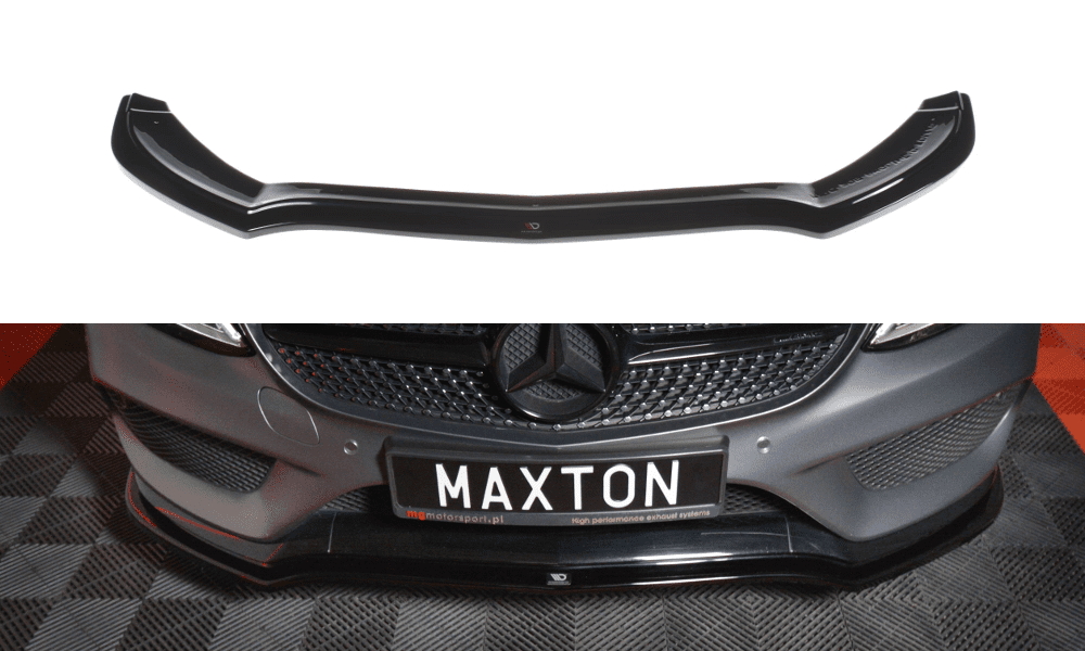 Maxtondesign Spoiler pod přední nárazník V.1 MERCEDES- BENZ C-CLASS W205 COUPE AMG-LINE