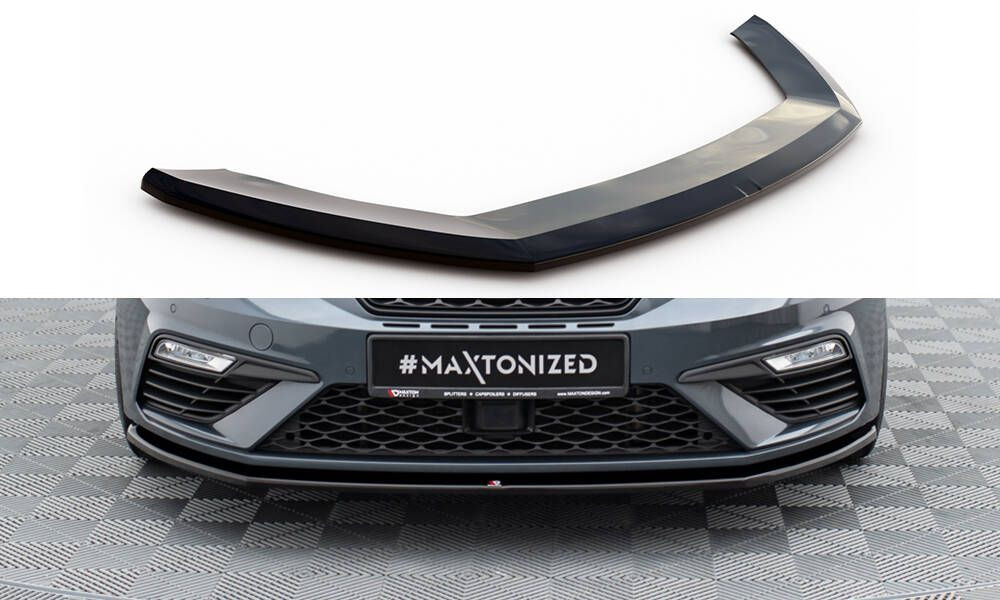 Maxtondesign Spoiler pod přední nárazník V.1 Seat Leon Cupra / FR Mk3 FL
