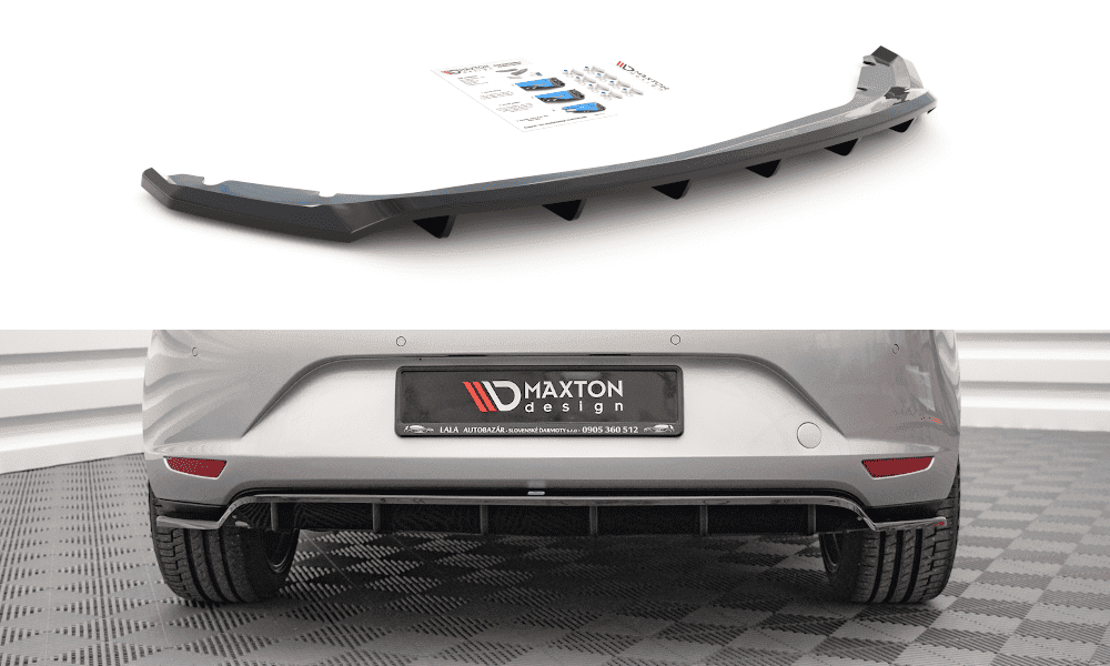 Maxtondesign Spoiler pod zadní nárazník Seat Leon Hatchback Mk3