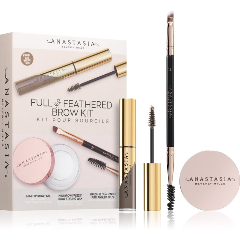 Anastasia Beverly Hills Full & Feathered Kit Taupe sada na obočí 12