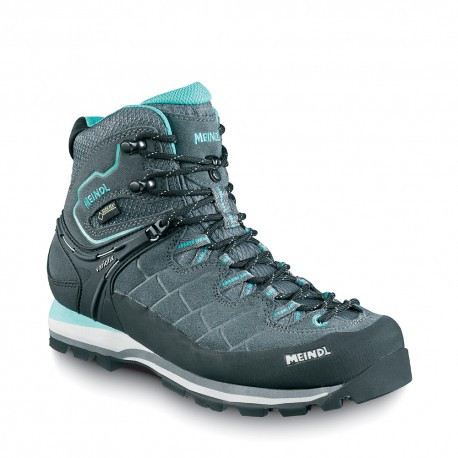 Meindl Litepeak Lady GTX anthrazit/tuerkis dámské nepromokavé kožené trekové boty 37 EUR