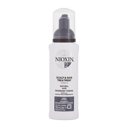 Nioxin System 2 Scalp & Hair Treatment vlasová péče pro jemné a vypadávající vlasy 100 ml pro ženy