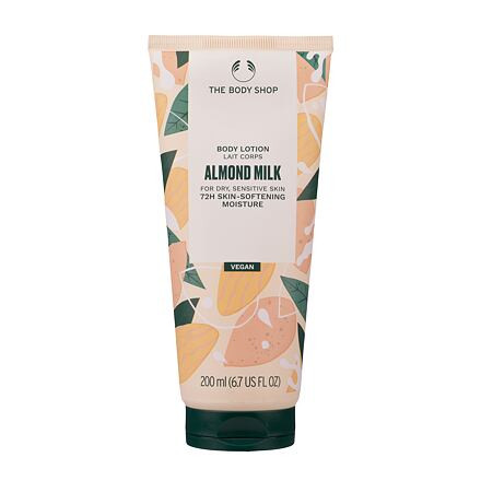 The Body Shop Almond Milk Body Lotion For Dry Sensitive Skin tělové mandlové mléko pro suchou a citlivou pokožku 200 ml pro ženy