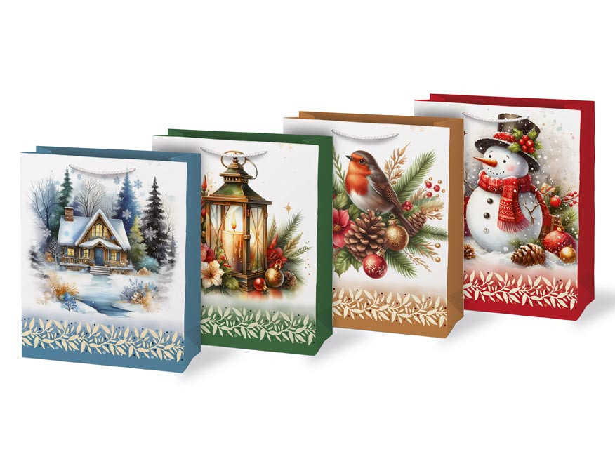 MFP 5252796 Taška vánoční T 5 mix V49 260x320x138