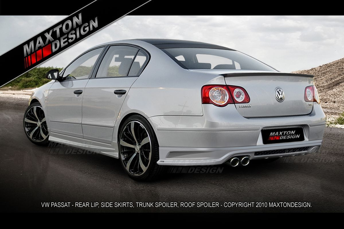 Maxtondesign Zadní nárazník VW PASSAT B6 3C sedan - EXTENSION