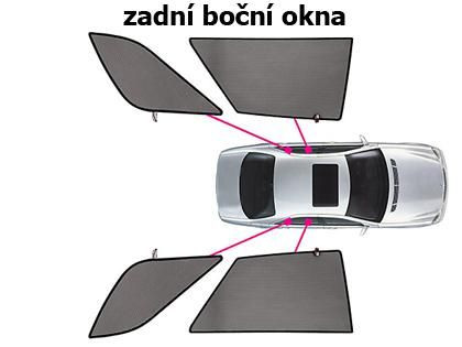 Privacy Shades Sluneční clony CarShades ŠKODA Superb I, 4-dvéř.