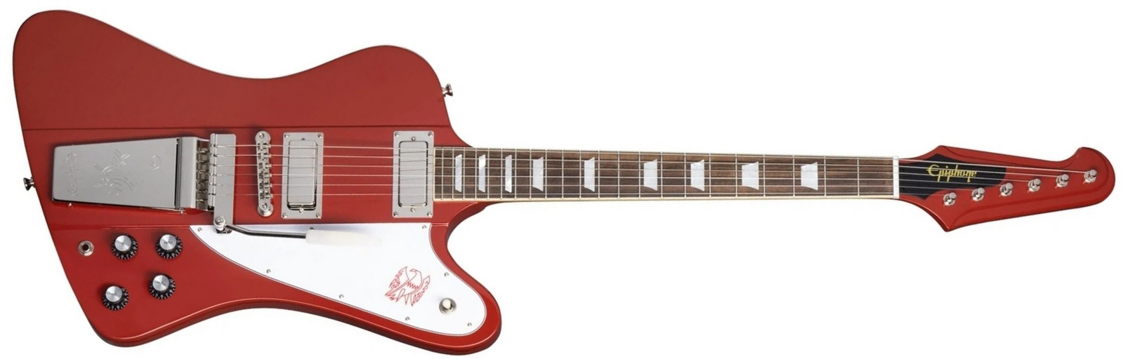 Epiphone 1963 Firebird V Maestro Vibrola Ember Red