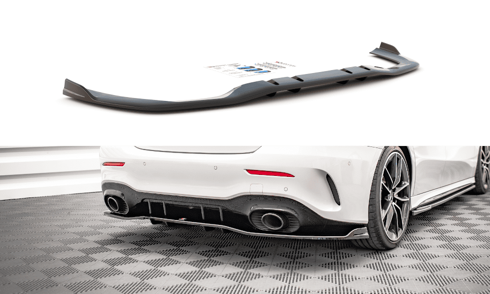 Maxtondesign Spoiler pod zadní nárazník V.2 Mercedes A 35 AMG Sedan V177