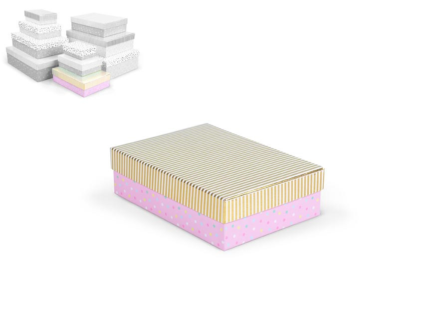 MFP 5371139 Krabice dárková D-L004-E 24,5x17,5x7cm