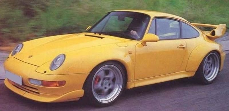 Maxtondesign Přední spoiler nárazníku Porsche 911 993 series standard version 1993-1998