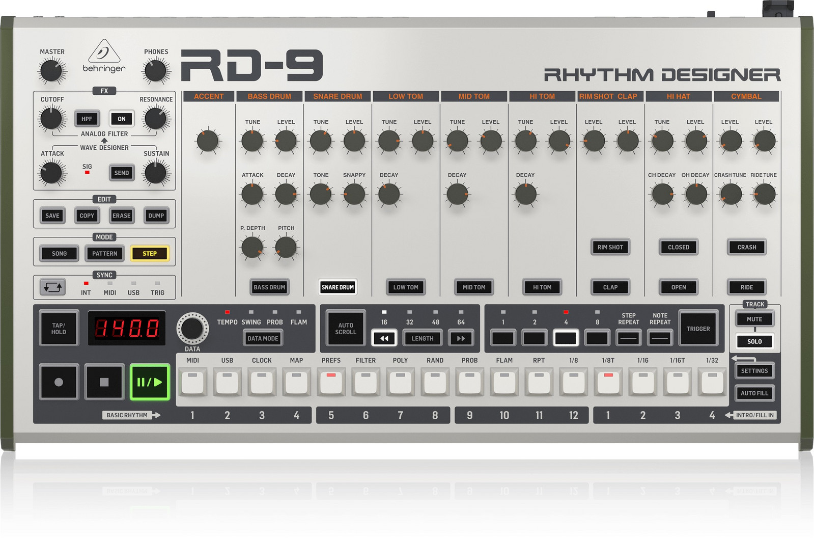 Behringer RD-9 (rozbalené)