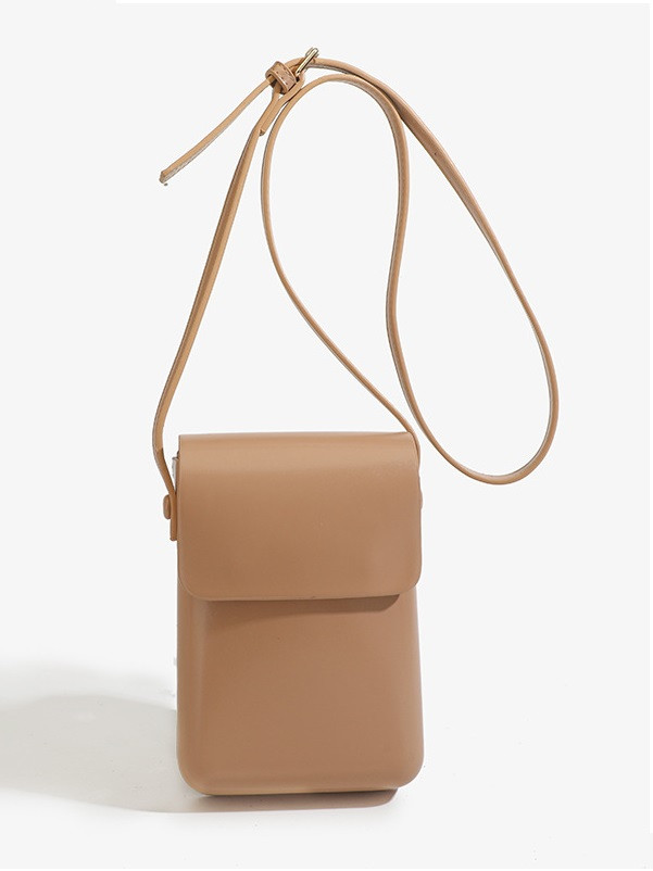 Kabelka TopQ Retro na mobil s popruhem růžová 126565