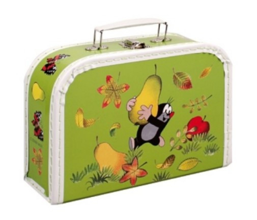 Krtek dětský kufr Krtek a hruška 25cm