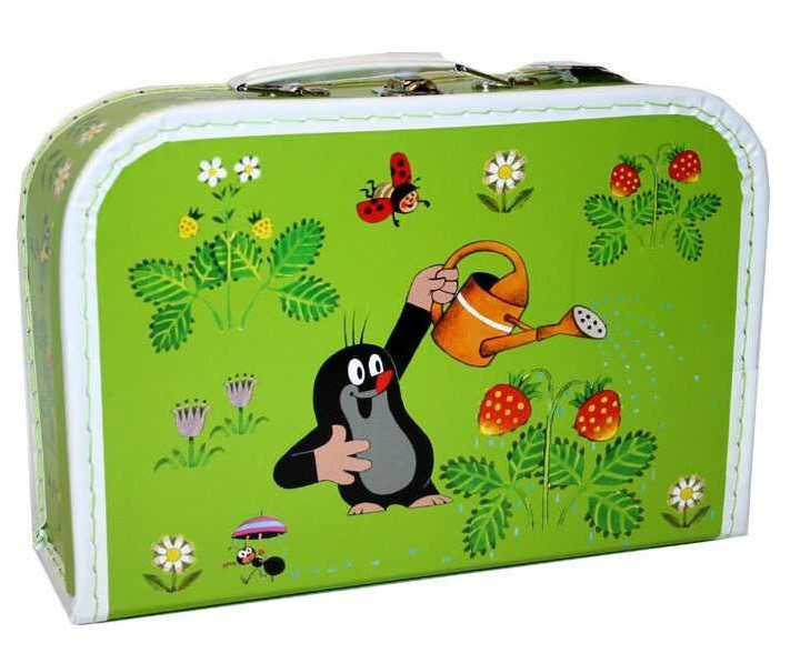 Krtek dětský kufr Krtek a zahradník 30cm