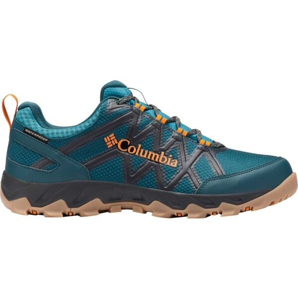 Columbia HIKEPEAK WP Pánská outdoorová obuv, tmavě zelená, velikost 43.5