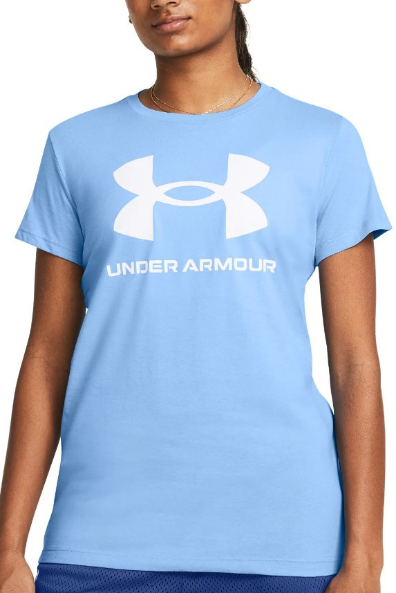 Triko Under Armour UA Rival Logo SS-BLU