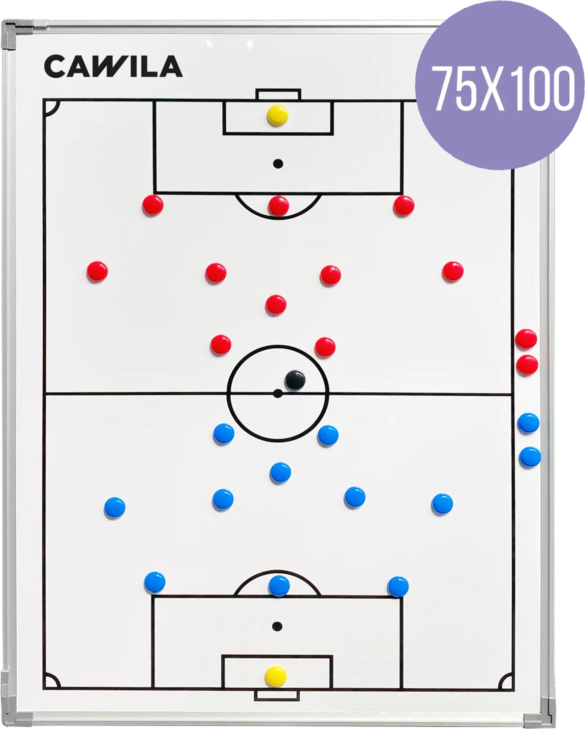 Taktická deska Cawila Cawila tactics football board incl. bag 75 × 100 cm