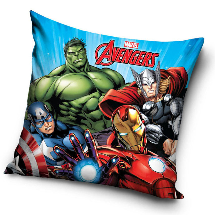 Carbotex Povlak na polštářek 40x40 cm -  Avengers agenti S.H.I.E.L.D.