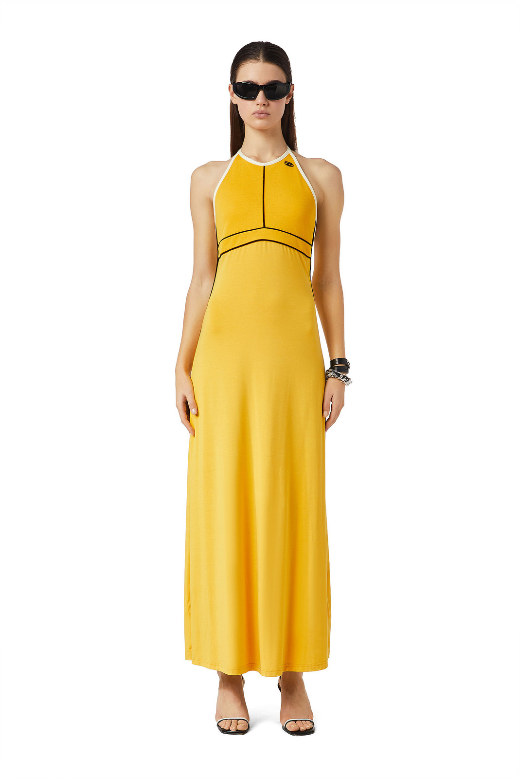 Diesel Dress - D-MAXIM DRESS yellow