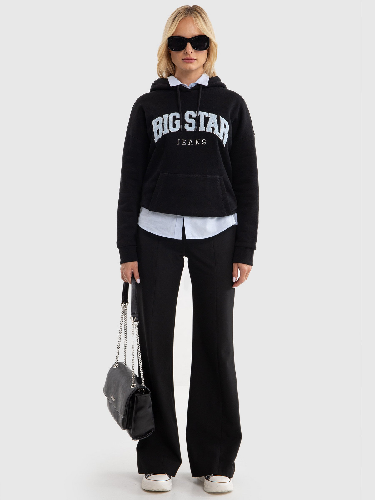 Big Star Woman's Hoodie 174257 906