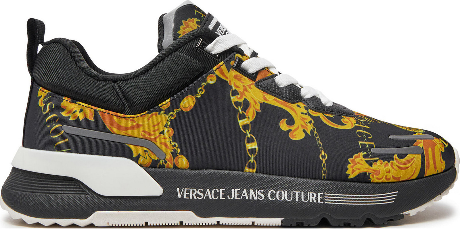 Sneakersy Versace Jeans Couture 77YA3SA1 ZS654 Černá