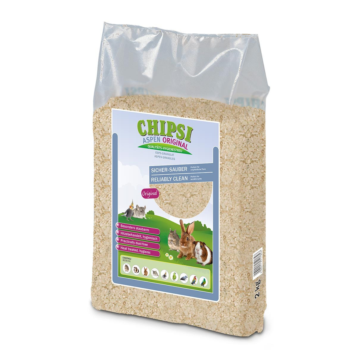 Chipsi Aspen Original substrát, 2 kg